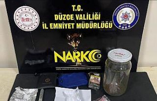 Düzce’de uyuşturucu operasyonunda 2 kişi tutuklandı