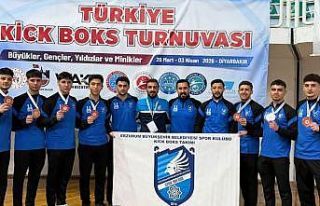 EBB’li sporcular altınla döndü