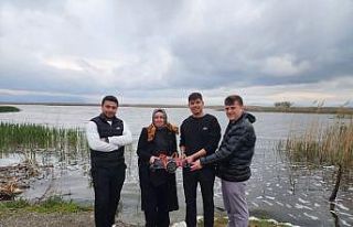 Eber Gölü yapay zeka destekli sualtı aracıyla...