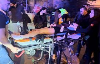 Edirne’de devrilen motosikletteki genç kız yaralandı