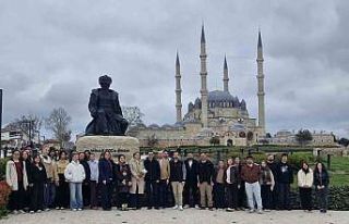 Edirne’de genç mimar adayları Mimar Sinan’ın...