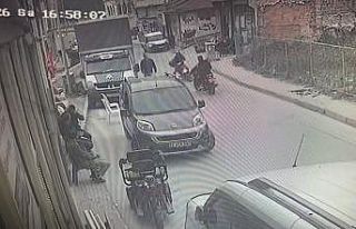 Edirne’de iki motosikletin çarpıştığı kaza...