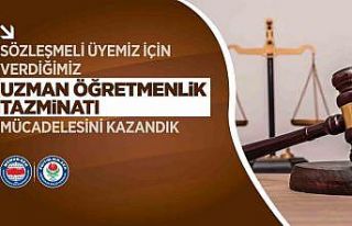 Eğitim-Bir-Sen’in açtığı davada sözleşmeli...