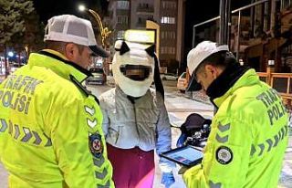 Ehliyetsiz motosiklet sürücüsüne 11 bin lira ceza