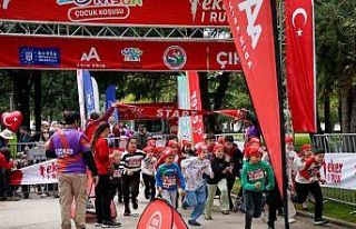‘Eker I Run 23 Nisan Çocuk Koşusu’ bayram sevincini...