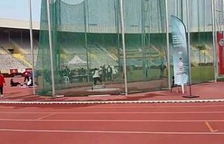 Elazığ’a gülle atmada altın madalya