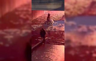 Elazığ’da alt geçit suyla doldu: Mahsur kalan...