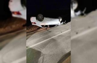 Elazığ’da otomobil takla attı: 6 yaralı