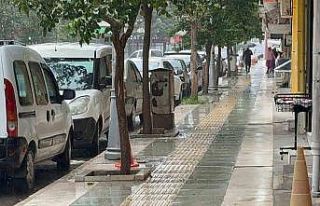 Elazığ’da sağanak yağış etkili oluyor