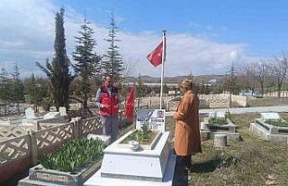 Elazığ’da şehit kabirleri ziyaret edildi