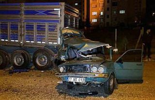 Elazığ’daki kazada genç kız hayatını kaybetti