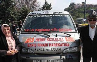 "Elmacı Dede" şehit polislerin hayrına...