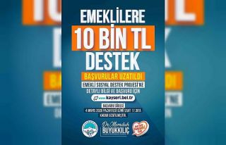 Emeklilere 10 bin TL destek başvuru süresi uzatıldı