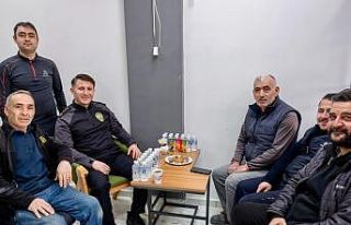 Emniyet Müdürü Çağlar esnafla buluştu