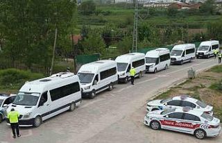 Erbaa’da kurallara uymayanlara servis sürücülerine...