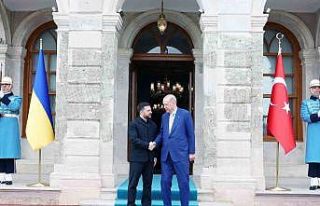 Erdoğan ile Zelenskiy görüşmesi başladı