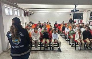 Erzincan’da öğrencilere güvenlik ve bilinçlendirme...