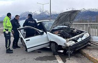 Erzincan’da trafik kazası: 2 yaralı