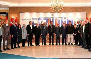 Erzurum Kent Konseyi’nden Vali Aydın Baruş’a...