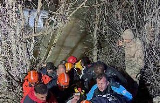 Erzurum’da nefes kesen kurtarma operasyonu