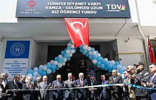 Erzurum’da yükseköğrenim kız yurdu törenle...