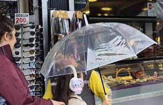 Eskişehir’de yağmur etkisini gösterdi