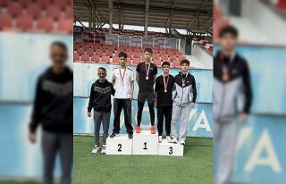 Eskişehirli atletler Konya’dan madalya ile döndü