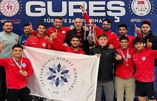 ETÜ Türkiye Güreş Şampiyonasına damga vurdu