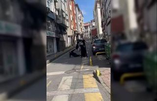 Fatih’te boşanma aşamasındaki çiftin aileleri...