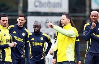 Fenerbahçe, Kayserispor maçı hazırlıklarını...