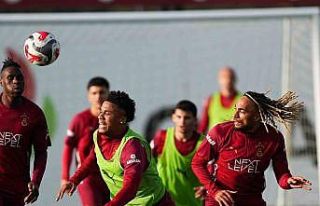 Galatasaray, Gençlerbirliği maçı hazırlıklarını...