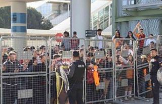 Galatasaray kafilesi İzmir’de