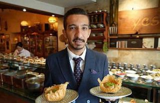 Gazianteplilerin yeni tatlısı "Baklavalı helva"