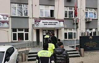 Gaziantep’te konvoy yapan 3 sürücüye 272 bin...