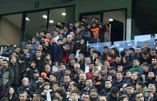 Gençlerbirliği - Galatasaray maçında VIP tribünde...