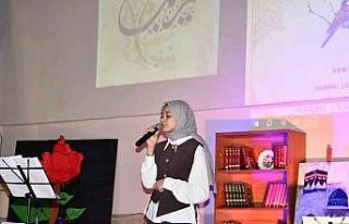 Gençlik Merkezlerinde şiir, ilahi ve anma etkinlikleri