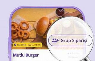 GetirYemek, grup siparişi özelliği kullanıma sundu