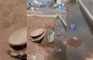 Gölbaşı’nın ortasında lağım rezaleti