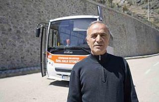 Gümüşhane’de fenalaşan yolcu hastaneye dolmuşla...