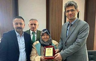 Gurbetçi anne ve oğlundan memleketine sağlık desteği