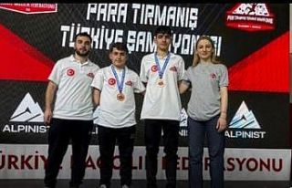 Güroymaklı sporcudan büyük başarı