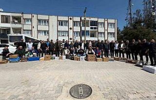 Güvercinin başkentinde gökyüzünde muhteşem şov