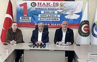 HAK-İŞ 1 Mayıs kutlamalarını Bursa’da gerçekleştirecek