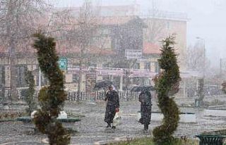 Harput’ta kar yağışı etkisini artırdı, tarihi...