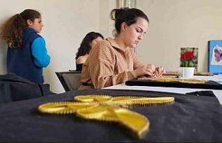 Hasköy’de gençler filografi sanatıyla hem hobi...