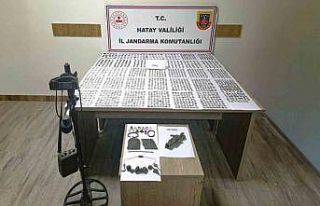 Hatay’da tarihi eser operasyonu