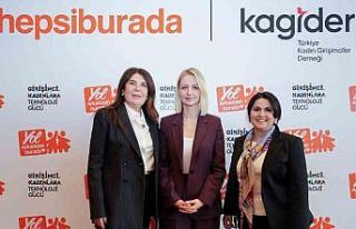 Hepsiburada-KAGİDER iş birliğinde ara dönem sonuçları...