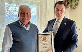 Hisarcık’ta gazilere Şükran Belgesi