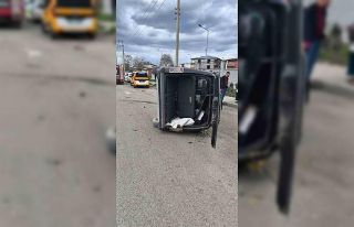 Iğdır’da kaza: Araç takla attı, 2 yaralı