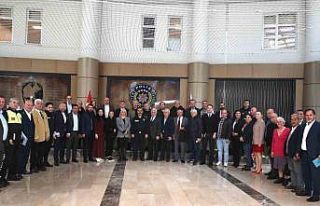 İlkadım muhtarlarıyla güvenlik toplantısı